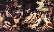 CORNELIS VAN HAARLEM The Wedding of Peleus and Thetis df oil